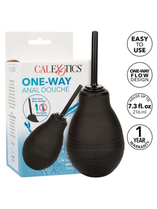 Calexotics - One Way Doccia Anale Nera - CALEXOTICS - Piacere Anale | erosidea.com