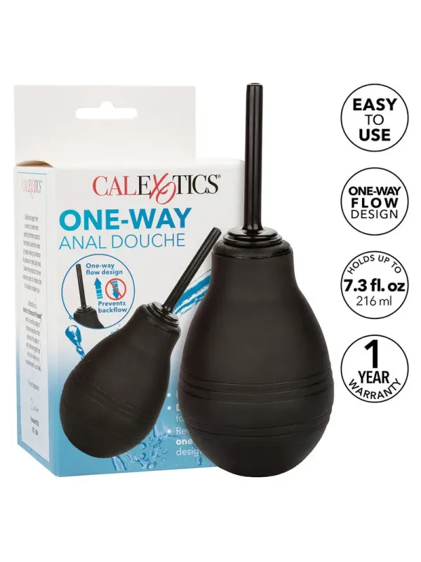 Calexotics - One Way Doccia Anale Nera - CALEXOTICS - Piacere Anale | erosidea.com