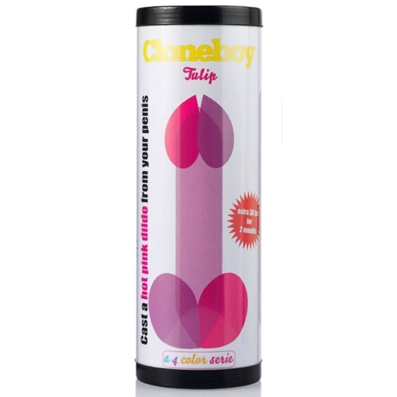 Cloneboy - Dildo Tulipano Rosa Intenso - CLONEBOY - Guaine e Prolunghe | erosidea.com