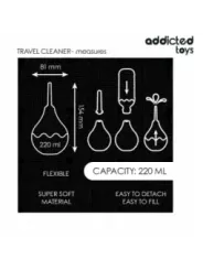 Addicted Toys - Detergente Anale Da Viaggio Taglia L 220 Ml - Addicted Toys - Piacere Anale | erosidea.com