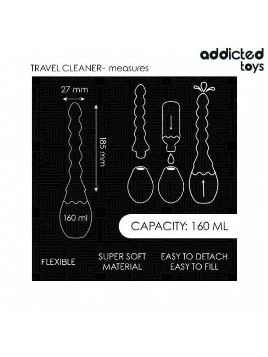 Addicted Toys - Detergente Da Viaggio Modello 2 - Addicted Toys - Piacere Anale | erosidea.com