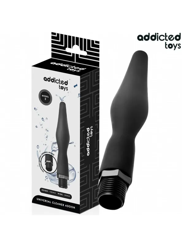 Addicted Toys - Pulitore Anale Con Adattatore Universale Modello 2 - Addicted Toys - Piacere Anale | erosidea.com