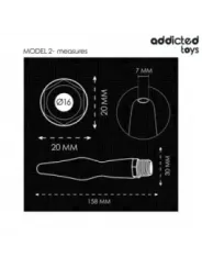 Addicted Toys - Pulitore Anale Con Adattatore Universale Modello 2 - Addicted Toys - Piacere Anale | erosidea.com
