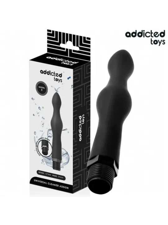 Addicted Toys - Pulitore Anale Con Adattatore Universale Modello 3 - Addicted Toys - Piacere Anale | erosidea.com