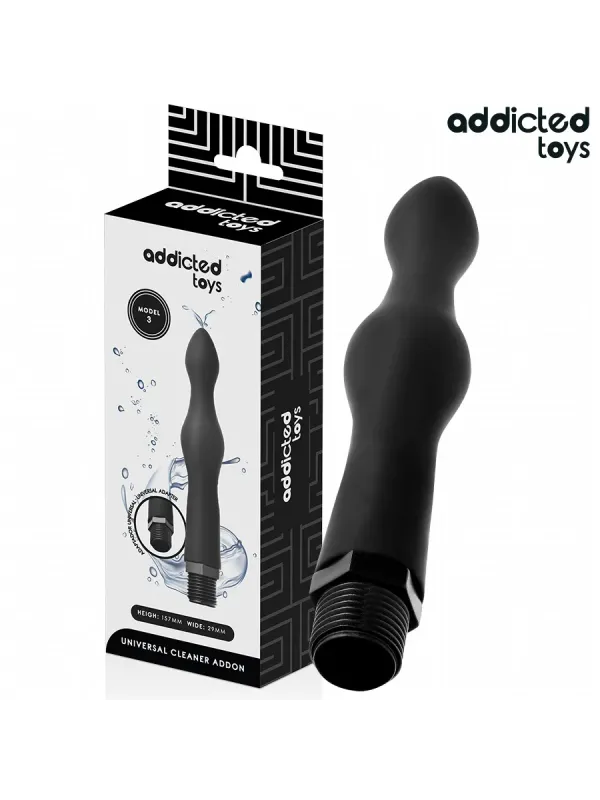 Addicted Toys - Pulitore Anale Con Adattatore Universale Modello 3 - Addicted Toys - Piacere Anale | erosidea.com