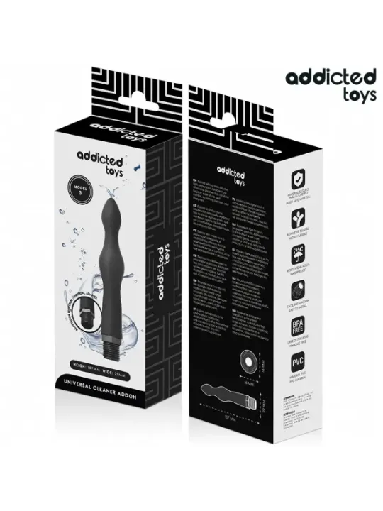 Addicted Toys - Pulitore Anale Con Adattatore Universale Modello 3 - Addicted Toys - Piacere Anale | erosidea.com