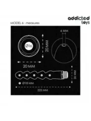 Addicted Toys - Pulitore Anale Con Adattatore Universale Modello 6 - Addicted Toys - Piacere Anale | erosidea.com