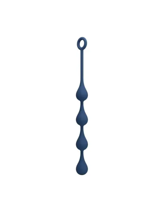 Mr Play - Perle Anali In Silicone Blu Taglia M 33 Cm - MR PLAY - Piacere Anale | erosidea.com