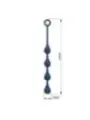 Mr Play - Perle Anali In Silicone Blu Taglia M 33 Cm - MR PLAY - Piacere Anale | erosidea.com