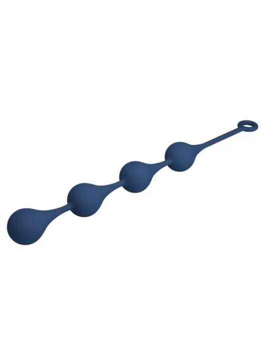 Mr Play - Perle Anali In Silicone Blu Taglia Xl 525 Cm - MR PLAY - Piacere Anale | erosidea.com