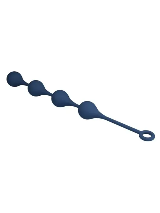 Mr Play - Perle Anali In Silicone Blu Taglia Xl 525 Cm - MR PLAY - Piacere Anale | erosidea.com