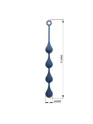 Mr Play - Perle Anali In Silicone Blu Taglia Xl 525 Cm - MR PLAY - Piacere Anale | erosidea.com