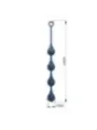 Mr Play - Perle Anali In Silicone Blu Taglia Xl 525 Cm - MR PLAY - Piacere Anale | erosidea.com