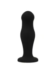 Black&Silver - Sean Plug Anale Premium In Silicone Nero - BLACK&SILVER - Plug e Catene Anali | erosidea.com