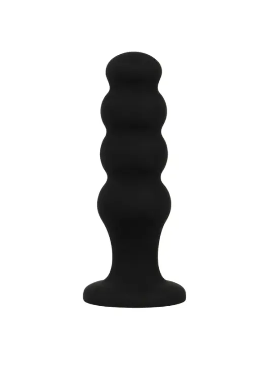 Black&Silver - Plug Anale In Silicone Scott Premium Nero - BLACK&SILVER - Plug e Catene Anali | erosidea.com