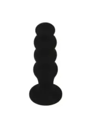 Black&Silver - Plug Anale In Silicone Scott Premium Nero - BLACK&SILVER - Plug e Catene Anali | erosidea.com