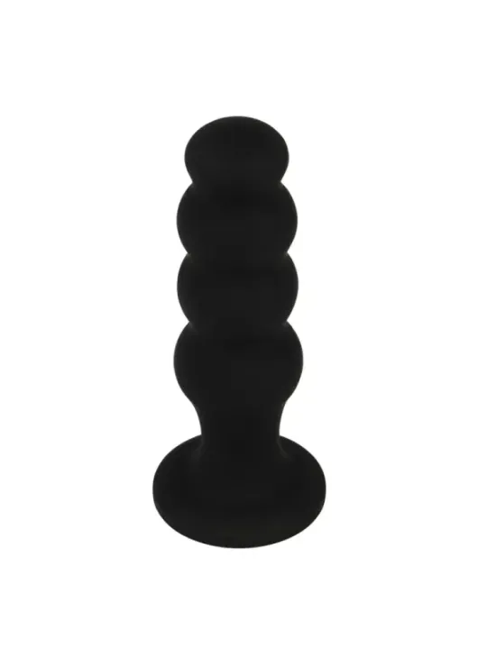 Black&Silver - Plug Anale In Silicone Scott Premium Nero - BLACK&SILVER - Plug e Catene Anali | erosidea.com