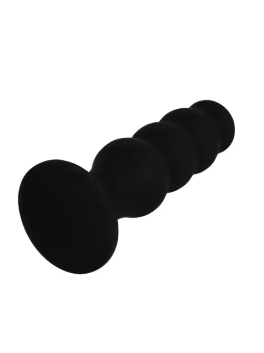 Black&Silver - Plug Anale In Silicone Scott Premium Nero - BLACK&SILVER - Plug e Catene Anali | erosidea.com
