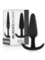 Black&Silver - Plug Anale In Silicone Hansel Con Maniglia Piccolo - BLACK&SILVER - Plug e Catene Anali | erosidea.com