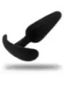 Black&Silver - Plug Anale In Silicone Hansel Con Maniglia Piccolo - BLACK&SILVER - Plug e Catene Anali | erosidea.com