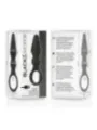 Black&Silver - Potente Plug Anale In Silicone Ozzy - BLACK&SILVER - Plug e Catene Anali | erosidea.com