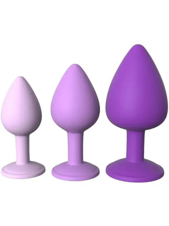 Fantasy For Her - Set Di Plug Anali Viola - FANTASY FOR HER - Plug e Catene Anali | erosidea.com