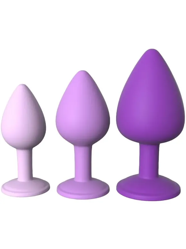 Fantasy For Her - Set Di Plug Anali Viola - FANTASY FOR HER - Plug e Catene Anali | erosidea.com