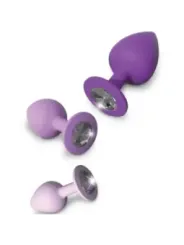 Fantasy For Her - Set Di Plug Anali Viola - FANTASY FOR HER - Plug e Catene Anali | erosidea.com