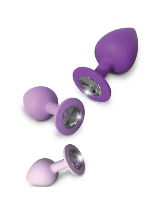 Fantasy For Her - Set Di Plug Anali Viola - FANTASY FOR HER - Plug e Catene Anali | erosidea.com
