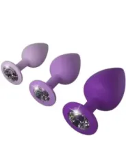 Fantasy For Her - Set Di Plug Anali Viola - FANTASY FOR HER - Plug e Catene Anali | erosidea.com