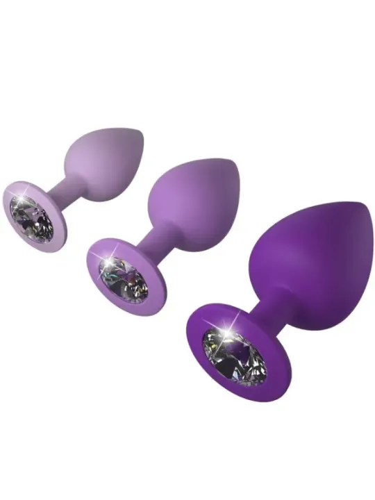 Fantasy For Her - Set Di Plug Anali Viola - FANTASY FOR HER - Plug e Catene Anali | erosidea.com