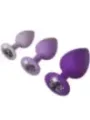 Fantasy For Her - Set Di Plug Anali Viola - FANTASY FOR HER - Plug e Catene Anali | erosidea.com