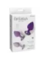 Fantasy For Her - Set Di Plug Anali Viola - FANTASY FOR HER - Plug e Catene Anali | erosidea.com