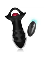 Armony - Vibratore A Dita Kylin E Telecomando Con Presa Anale Nero - ARMONY ANAL - Plug e Catene Anali | erosidea.com