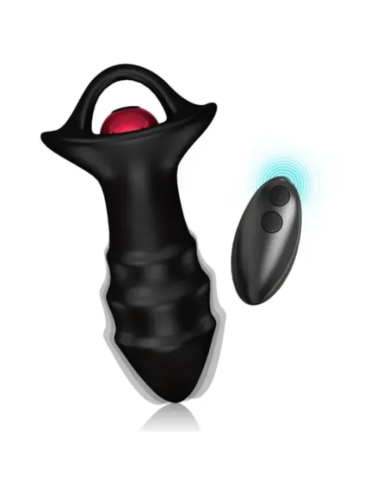 Armony - Vibratore A Dita Kylin E Telecomando Con Presa Anale Nero - ARMONY ANAL - Plug e Catene Anali | erosidea.com