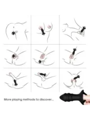 Armony - Vibratore A Dita Kylin E Telecomando Con Presa Anale Nero - ARMONY ANAL - Plug e Catene Anali | erosidea.com