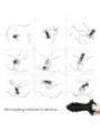 Armony - Vibratore A Dita Kylin E Telecomando Con Presa Anale Nero - ARMONY ANAL - Plug e Catene Anali | erosidea.com
