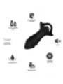 Armony - Vibratore A Dita Kylin E Telecomando Con Presa Anale Nero - ARMONY ANAL - Plug e Catene Anali | erosidea.com