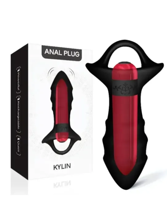 Armony - Vibratore A Dita Kylin E Telecomando Con Presa Anale Nero - ARMONY ANAL - Plug e Catene Anali | erosidea.com