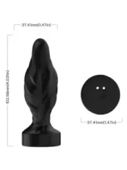 Armony - Vibratore E Plug Anale Telecomando Nero - ARMONY ANAL - Plug e Catene Anali | erosidea.com