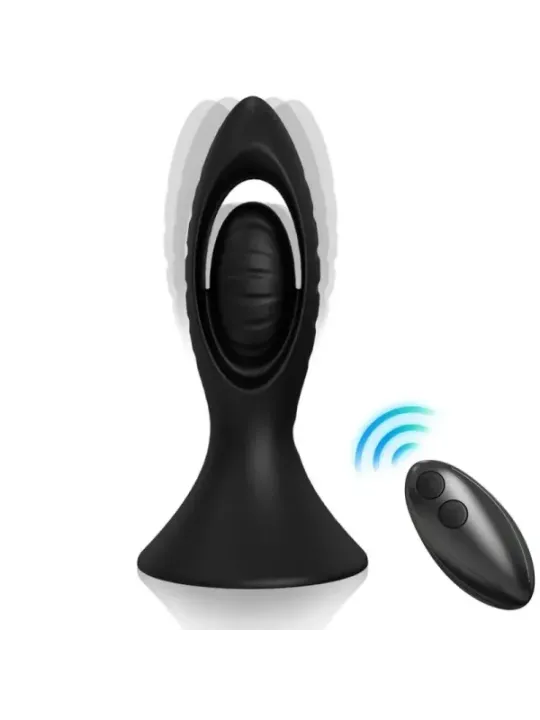 Armony - Vibratore E Plug Anale In Silicone Nero - ARMONY ANAL - Plug e Catene Anali | erosidea.com