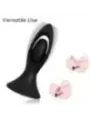Armony - Vibratore E Plug Anale In Silicone Nero - ARMONY ANAL - Plug e Catene Anali | erosidea.com