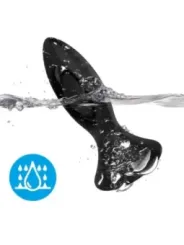 Armony - Vibratore E Plug Anale In Silicone Nero - ARMONY ANAL - Plug e Catene Anali | erosidea.com