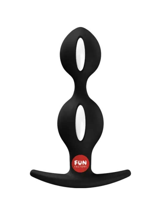Fun Factory - B-Balls Duo Anal Plug Nero - FUN FACTORY - Plug e Catene Anali | erosidea.com