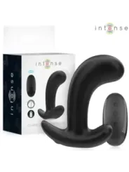 Intense - Chandler Anal Plug 10 Vibrazioni Nero Telecomando - INTENSE ANAL TOYS - Plug e Catene Anali | erosidea.com
