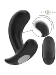 Intense - Chandler Anal Plug 10 Vibrazioni Nero Telecomando - INTENSE ANAL TOYS - Plug e Catene Anali | erosidea.com