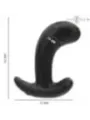 Intense - Chandler Anal Plug 10 Vibrazioni Nero Telecomando - INTENSE ANAL TOYS - Plug e Catene Anali | erosidea.com