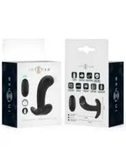 Intense - Chandler Anal Plug 10 Vibrazioni Nero Telecomando - INTENSE ANAL TOYS - Plug e Catene Anali | erosidea.com