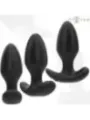 Intense - Joey Anal Plug 10 Vibrazioni Nero Telecomando - INTENSE ANAL TOYS - Plug e Catene Anali | erosidea.com