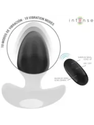Intense - Joey Anal Plug 10 Vibrazioni Nero Telecomando - INTENSE ANAL TOYS - Plug e Catene Anali | erosidea.com